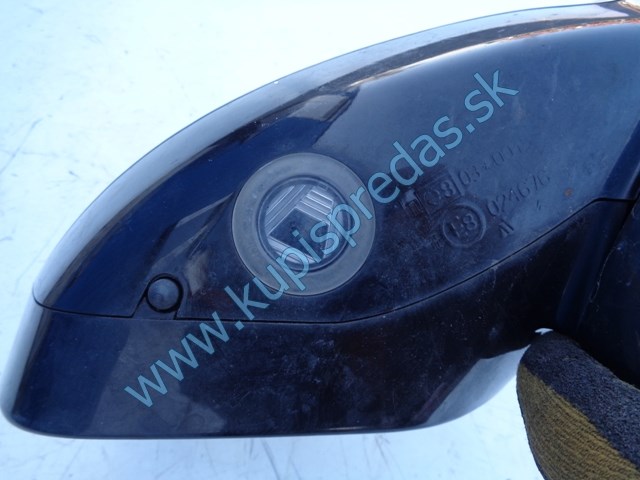 pravé spätné zrkadlo na citroen c3 picasso, 4604-400-08